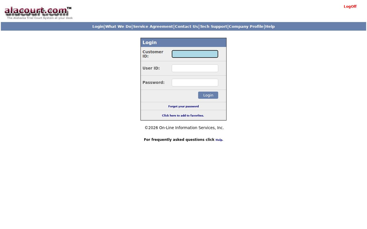 Hale County case lookup through Alacourt subscriber access